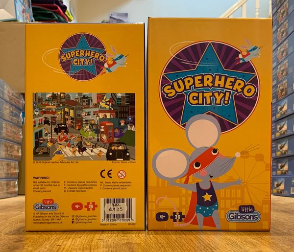 Superhero City puzzle - £9.25