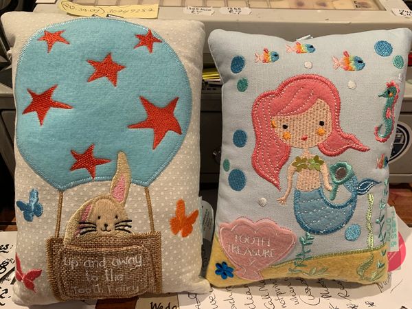 Tooth Fairy pillows to hang up - £10 each