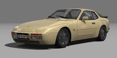 Porsche 944
3D car for racing simulators. (Assetto Corsa).