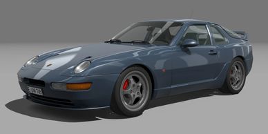 Porsche 968 Turbo S
3D car for racing simulators. (Assetto Corsa).