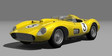 Ferrari_335s_1957
3D race car for racing simulators. (Assetto Corsa).