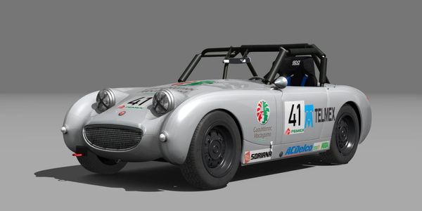 Austin_Healey_Sprite_(Sprint)
3D race car for racing simulators. (Assetto Corsa).