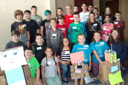 The Quaker Imagineers, students in grades 5-12, worked together to imagine, collaborate, design and 