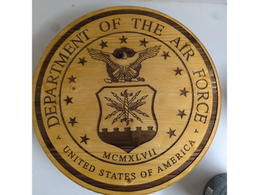 U.S. Air Force Military Emblem/Wall Plaque