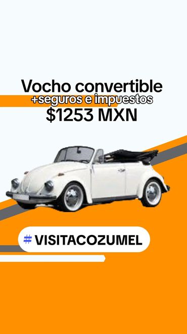 Fusca Cozumel