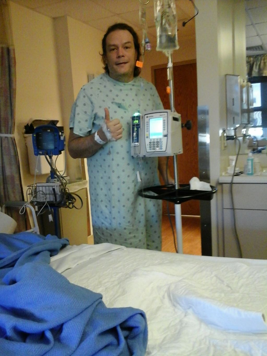 J. R. Hooper in the Hospital