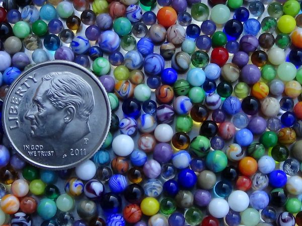 Miniature Glass Marbles