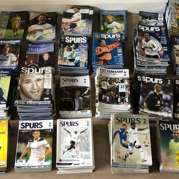 Large collection of programmes available