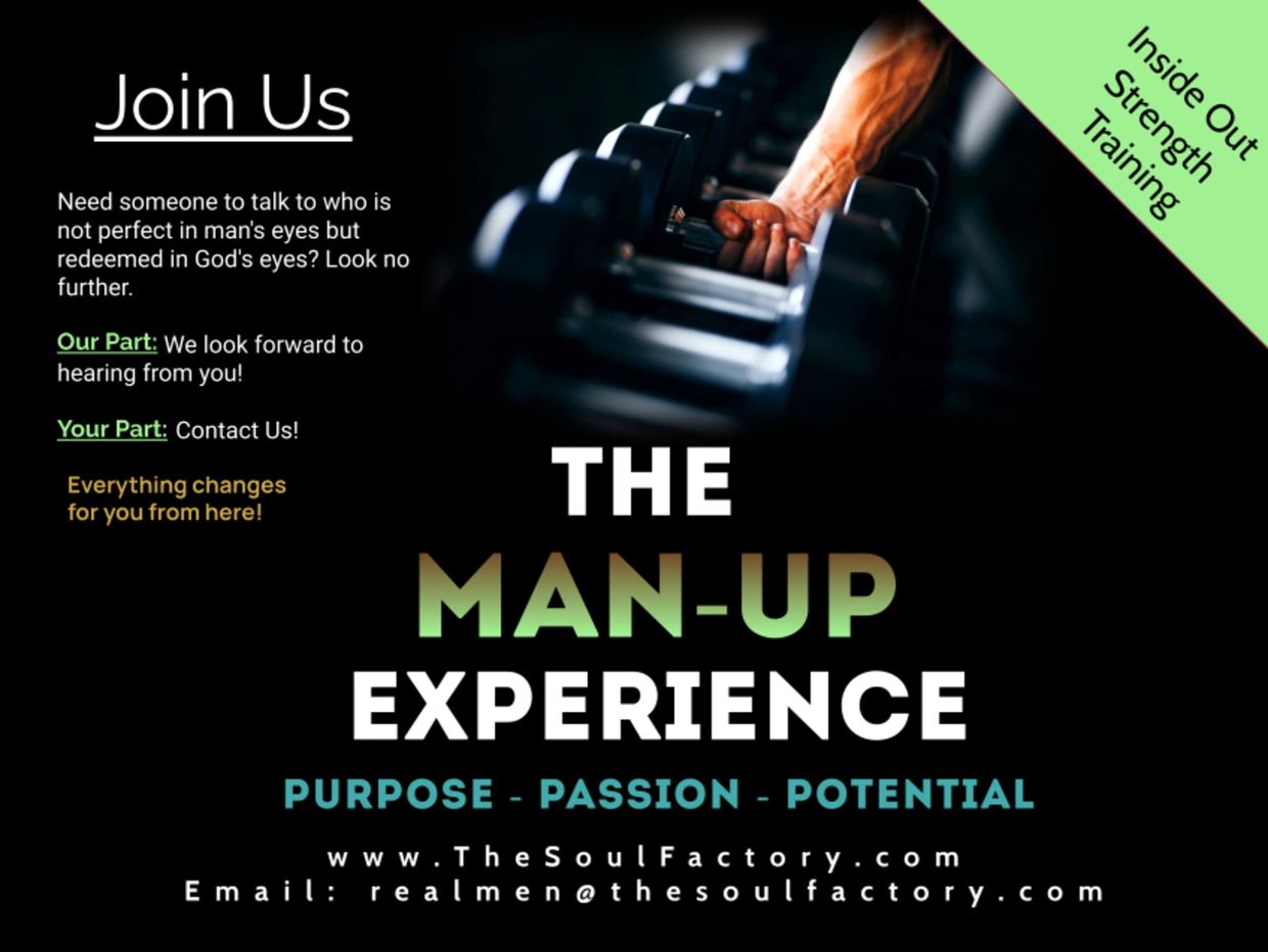 Man-up Experience graphic