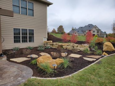 Landscape Lighting, Privacy Screens, Plant Beds, Retaining Wall Repair, Patio Repair, Plant Removal