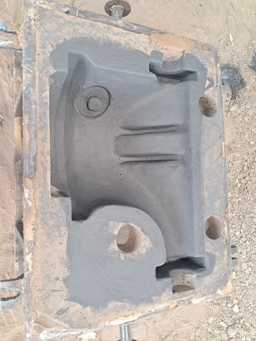 Heavy Duty Ductile iron casting mold coated with P C COAT T 11G