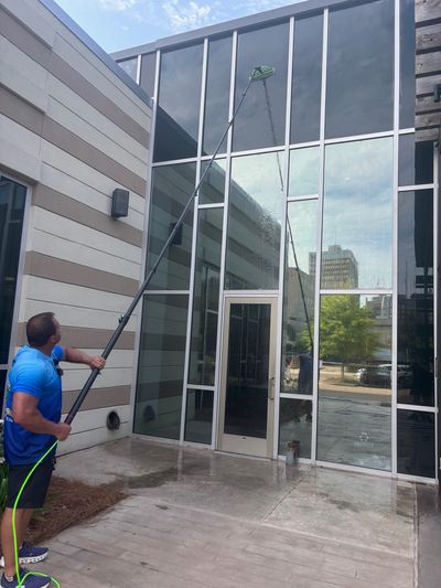 Commercial cleaning at the Westin in Jackson, MS.