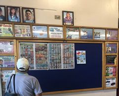 Customers check our display daily to find savings before they enter the stores.