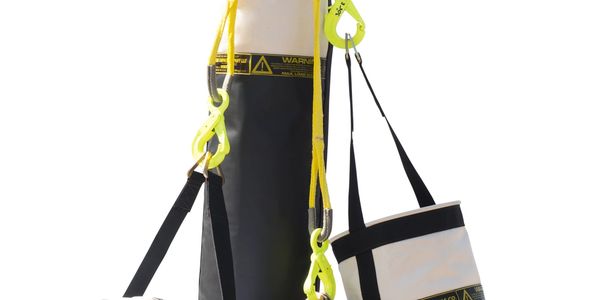 Multiple carrying lifting sling.