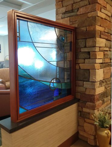 Stained Glass Lehigh Valley Stained Glass room divider contemporary stained glass modern design