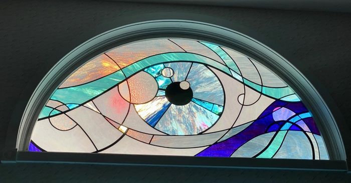 Stained Glass Eye window