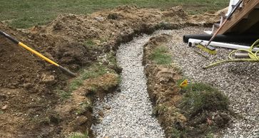 Drainage: Continuation of a drainage system. 
Drainage Services, Atkinson NH 