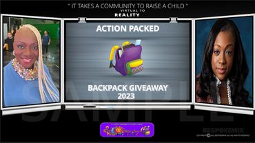 Program description... Our Backpack Giveaway equips underserved children with school supplies and PP