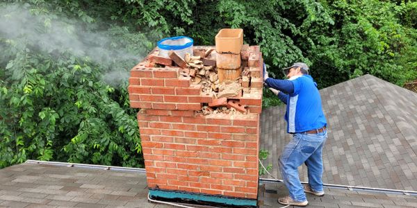 New Relining and Chimney Rebuild