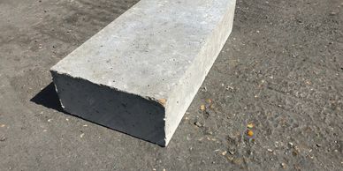 Concrete Padstone, block sized