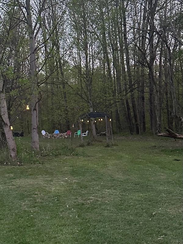 campsite, rental available through HipCamp