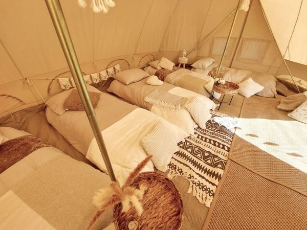 Emperor Tent Glamping for Hen Do