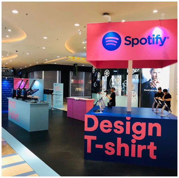 Spotify Wrapped - T-shirt Design Booth
Jakarta, Indonesia 2018