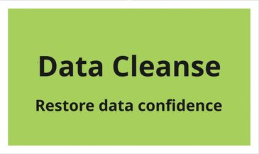Data Cleanse | Restore data confidence