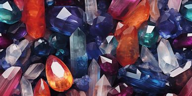 Crystals in Wellness Benches