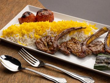 rack lamb shishlik