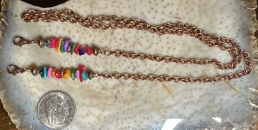 Candy Stone Copper Eyeglasses Chain
