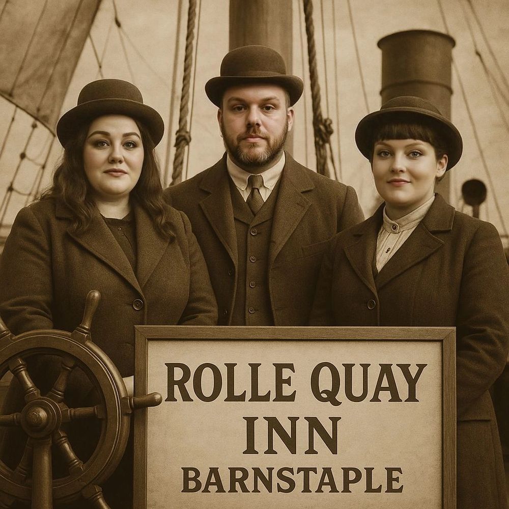 The owners of the Rolle quay inn!