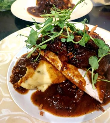 Braised short rib of beef