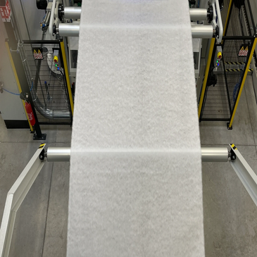 Nonwovens meltblown  production  by MELTBLO France