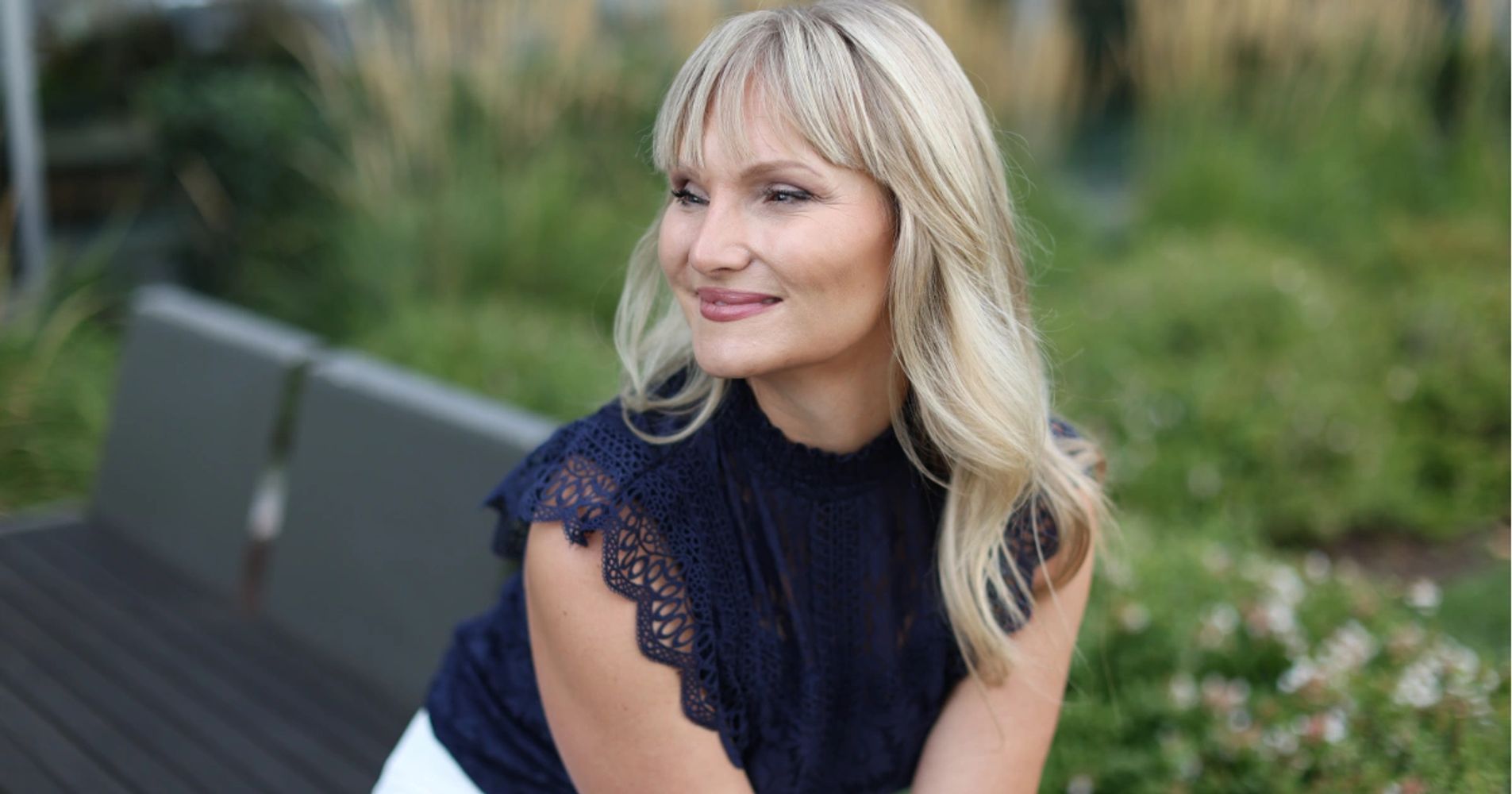 Dr. Julia Myers, speaker and founder of Generational Wisdom, smiling outdoors