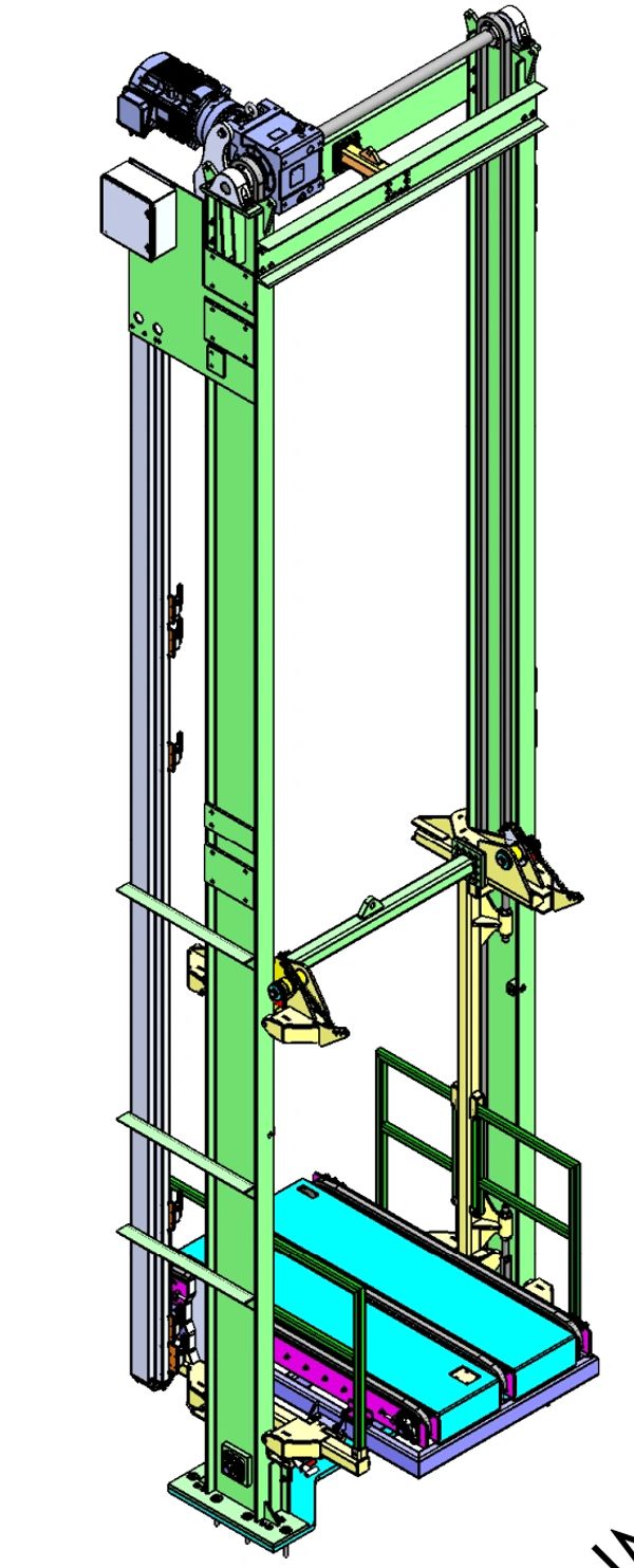 Vertical Reciprocating Conveyor, Material Lift and Freight Lift, VRC, Automated