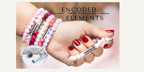 Encoded Elements™ Secret Message Cylinder – discreet to hold your handwritten promise or goals