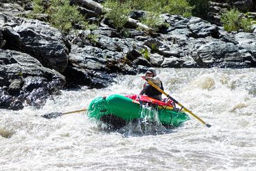 White water rafting action Dolores River Outdoor photographer Aon Photography Durango Colorado