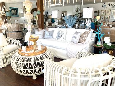 Coastal chic furniture options