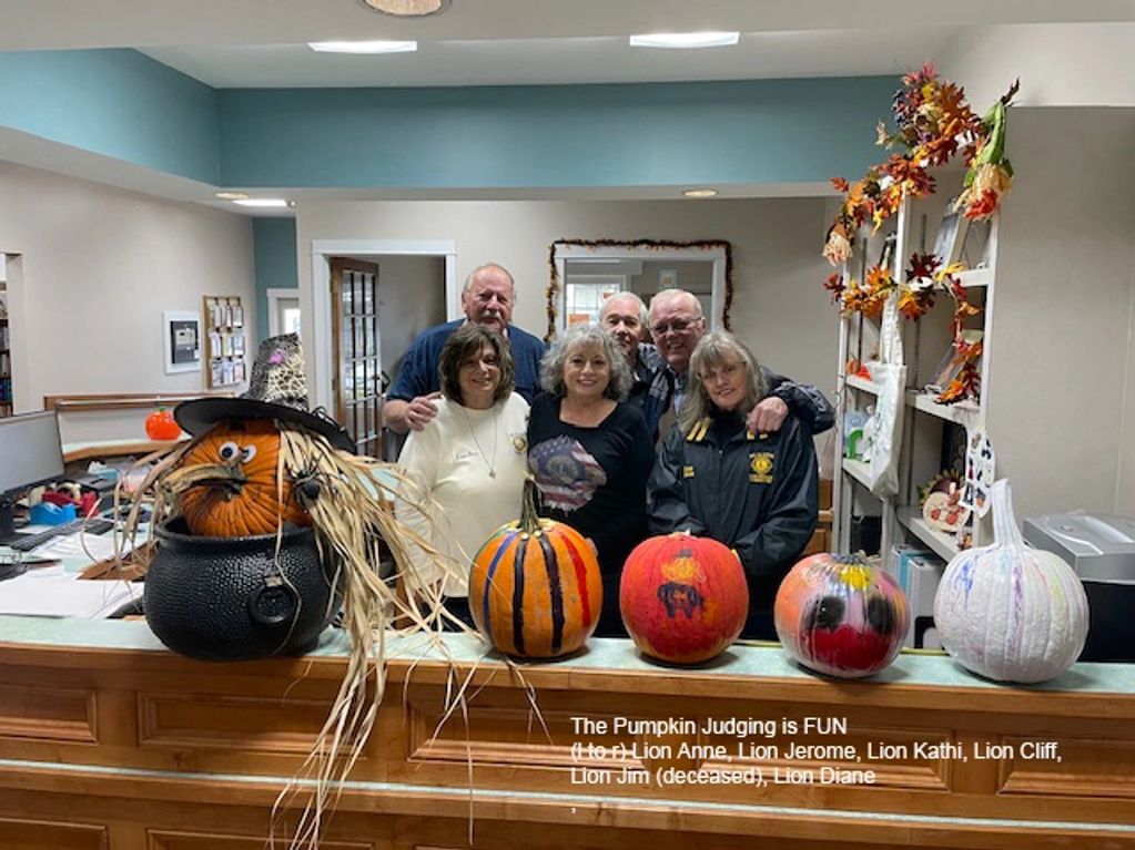 Judging Pumpkins can be fun.