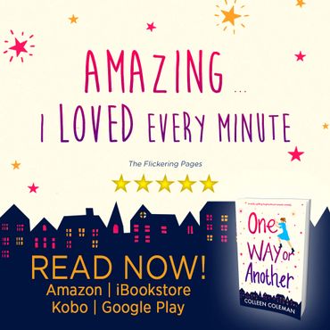 Bookblogger 5 star review graphic for Colleen Coleman's books