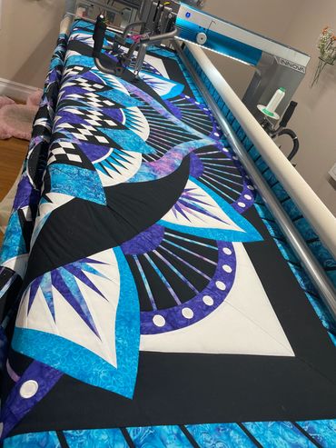 award winning Longarm quilting services near me Las Vegas nv edge to edge