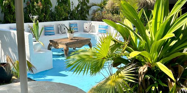 Hotel Tranquilo tropical garden patio