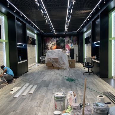 Retail space remodel completed