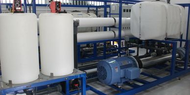 Desalination system, Sea-water reverse osmosis system, RO system