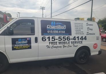 car graphics - vehicle lettering