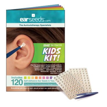 Kids ear seeds kit.
