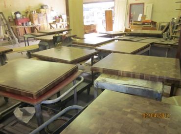 5 Tables
End Grain
FAS Walnut
Conversion Varnish