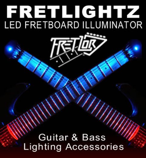 FRETLIGHTZ Guitar Fret board LED Spot Lighting