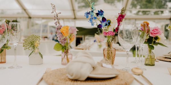 Beautiful wedding in transparent tent in Harare, Zimbabwe, by Specialist Hire.